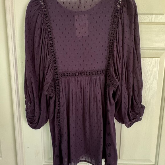 NWT Free People Charlotte Embroidered Tunic Dress - Picture 5 of 6
